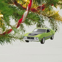 2023 Hallmark Keepsake Ornament - Classic American Cars 1973 Ford Mustang Mach 1 Metal