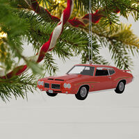 2021 Hallmark Keepsake Ornament - Classic American Cars 1971 Pontiac GTO Judge