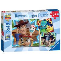 Ravensburger Puzzle 3x49pc - Disney/Pixar Toy Story 4 - In it Together