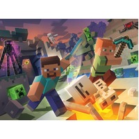Ravensburger Puzzle 100pc XXL - Minecraft Monster