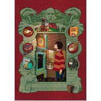 Ravensburger Puzzle 1000pc - Harry Potter at home with the Weasley Family