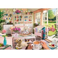 Ravensburger Puzzle 1000pc - My Haven The Tea House