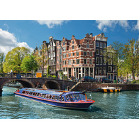 Ravensburger Puzzle 1000pc - Canal Tour In Amsterdam