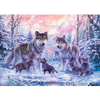 Ravensburger Puzzle 1000pc - Arctic Wolves
