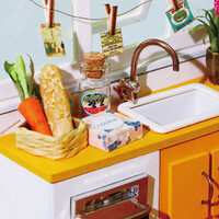 Rolife Wooden Model - DIY Minature House Jason's Kitchen