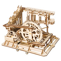 Mechanical Gears 3d Wooden Puzzle - Waterwheel