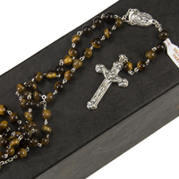 Rosary Beads Precious Stone - Tiger Eye