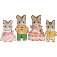 Sylvanian Families - Striped Cat Family 