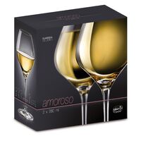 Bohemia Amoroso Wine Glass - 280ml (Set of 2)