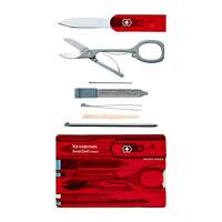 Victorinox Swisscard - Classic Translucent Red