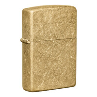 Zippo Lighter - Tumbled Brass