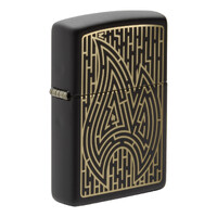 Zippo Lighter - Maze Design
