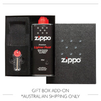 Zippo Gift Set upgrade - Fluid & Flints with Empty lighter slot