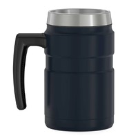 Thermos Stainless King 16-Ounce Travel Mug with Handle, Slate