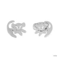 Disney x Short Story Earrings The Lion King Simba - Silver