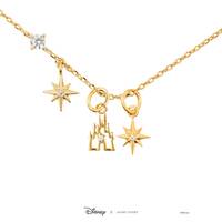 Disney x Short Story Necklace Castle - Gold