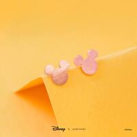 Disney x Short Story Earrings Mickey Ears - Rose Gold