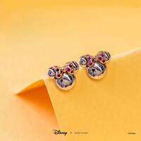 Disney X Short Story Earrings Minnie Ears - Diamante