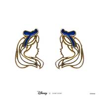 Disney x Short Story Earrings Alice Epoxy - Gold