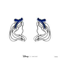 Disney x Short Story Earrings Alice Epoxy - Silver