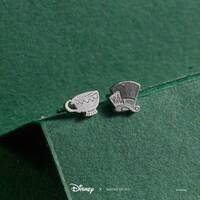 Disney x Short Story Earrings Mad Hat And Teacup - Silver