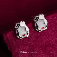 Disney x Short Story Earrings Cruella De Vil Face - Epoxy
