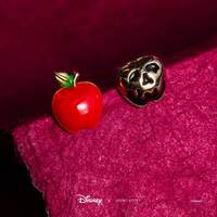 Disney x Short Story Earrings Evil Queen Toxic Apple - Epoxy