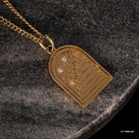 Harry Potter x Short Story Necklace - Hidden Staircase - Gold