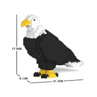 Jekca Animals - Bald Eagle 17cm