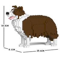 Jekca Animals - Border Collie Brown 18cm
