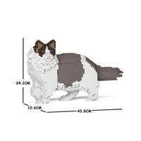 Jekca Animals - Ragdoll Cat 24cm