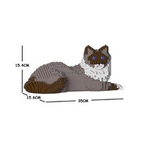 Jekca Animals - Ragdoll Cat 15cm