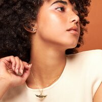 Disney Couture Kingdom - Star Wars - The Mandalorian The Child Necklace Yellow Gold