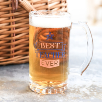 Splosh Teacher Beer Glass - Best Teacher