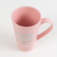 Splosh Teacher Latte Mug - Coffee Teach Repeat