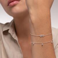 Thomas Sabo Charm Club - Infinity Silver Bracelet