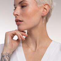 Thomas Sabo Charm Club - Cross Silver Necklace