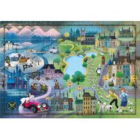 Clementoni Puzzle 1000pc - Disney 101 Dalmations Story Maps