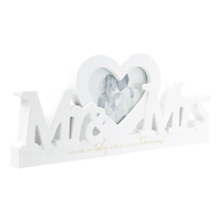 Wedding Frame Word by Splosh - Mr & Mrs