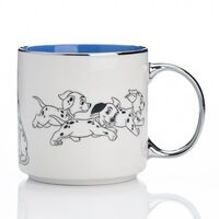 Disney Icons & Villains By Widdop And Co Mug - Dalmatians
