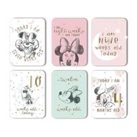Disney Mickey & Minnie By Widdop And Co Milestone Cards: Minnie Mouse Set of 24