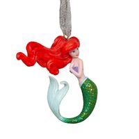 Disney Christmas By Widdop And Co Hanging Ornaments - Little Mermaid Set Of 3