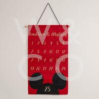 Disney Christmas By Widdop And Co Embroidered Advent Calendar - Mickey Mouse