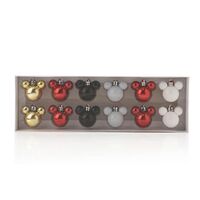 Disney Christmas By Widdop And Co Mini Baubles - Mickey Set Of 12