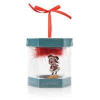 Disney Christmas By Widdop And Co Bauble - Feather Glass Minnie