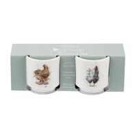 Royal Worcester Wrendale Pair of Egg Cups