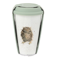 Royal Worcester Wrendale Travel Mug - What a Hoot Owl