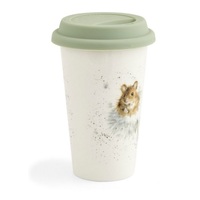 Royal Worcester Wrendale Designs Travel Mug - Dandelion Mouse