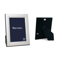 Whitehill Frames - Silver Plated Photo Frame - Plain 13cm x 18cm