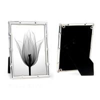 Whitehill Studio - Silver Plated Photo Frame - Bamboo 5x7"